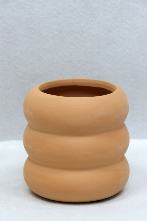 3.86 X 3.86"  Ceramic Vase