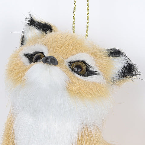 6*6.6*7Cm Fox Ornament