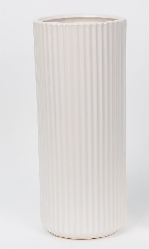 4.75X4.75X11"H Ceramic
Vase Decor