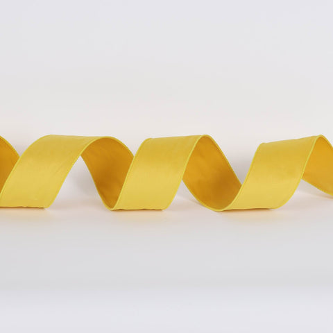 CHRISTMAS 2.5IN X 10YDS YELLOW VELVET RIBBON