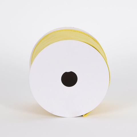CHRISTMAS 2.5IN X 10YDS YELLOW VELVET RIBBON