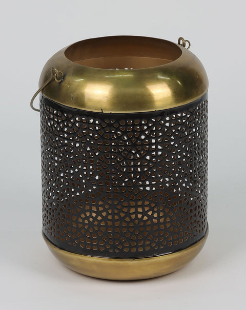 13"X14.75"Metal Lantern Décor