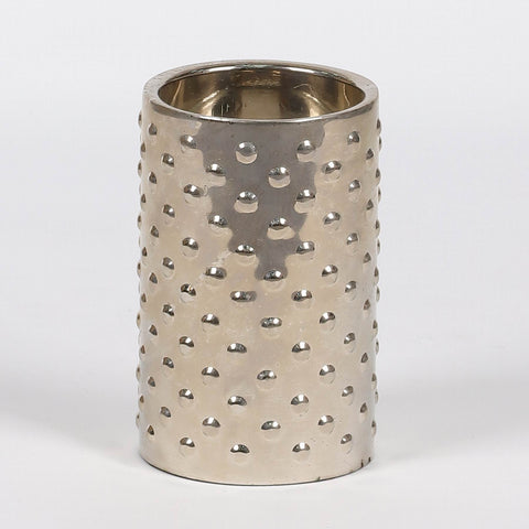Christmas 4.75"H Metal Candle Holder
