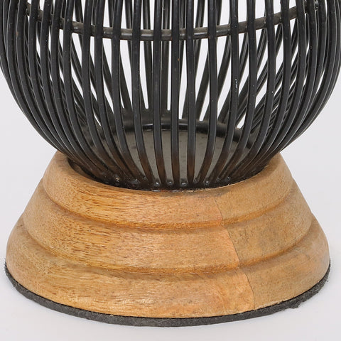 4*5.5''Black Candle Holder