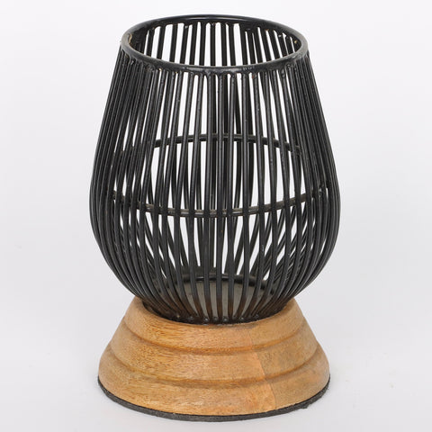 4*5.5''Black Candle Holder