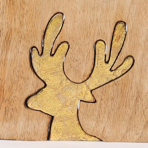 7.25"H Christmas Reindeer Table Décor