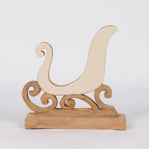 9"H Christmas Sleigh Décor