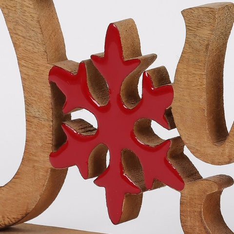 7"H Christmas Joy Table Décor