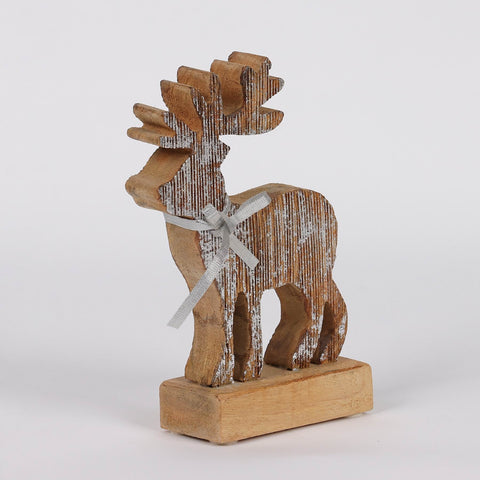 7.5"H Christmas Moose Décor