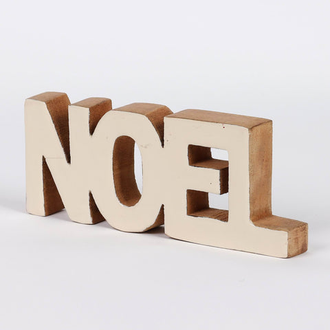 3.5"H Christmas Noel Table Décor