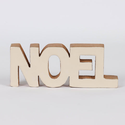 3.5"H Christmas Noel Table Décor