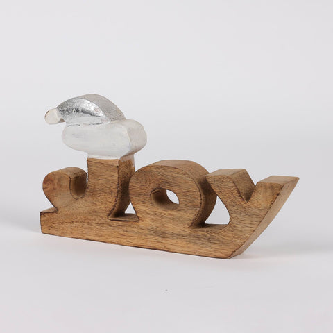 4.75"H Christmas Joy Décor