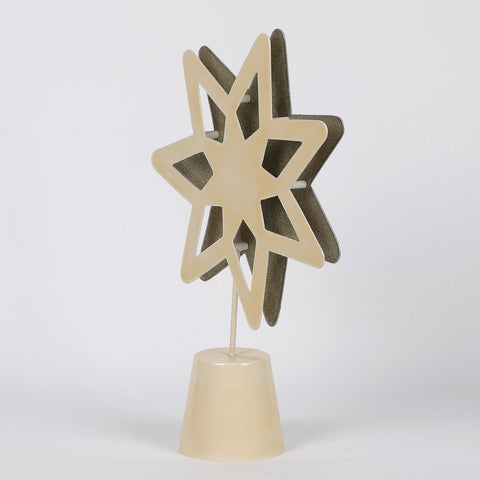 17.5"H Christmas Snowflake Tree Topper