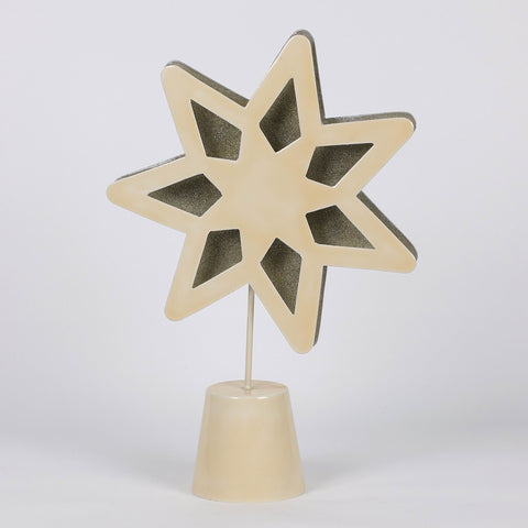 17.5"H Christmas Snowflake Tree Topper