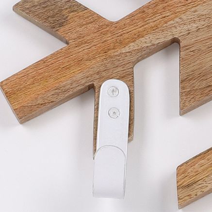 16.5"Dia Christmas Snowflake Décor