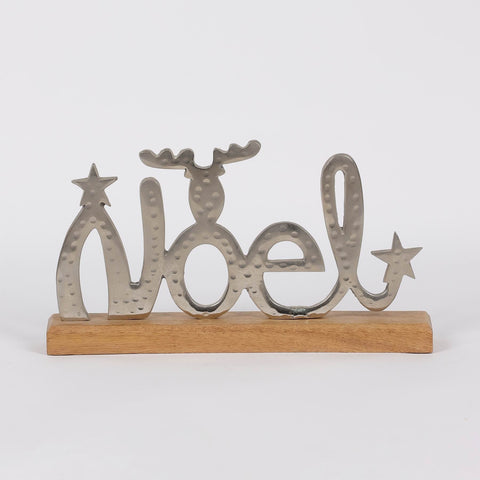 6.75"H Christmas Noel Décor