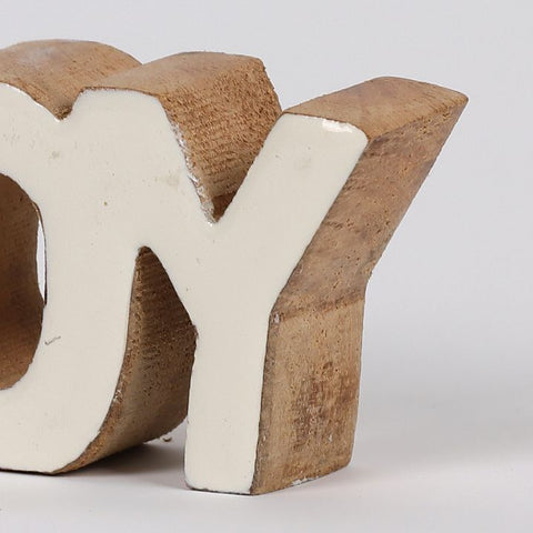 2"H Joy Christmas Décor