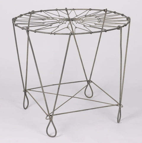 26.25X26.25X23.55" Iron Hollow Desk Decoration