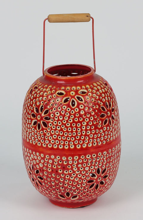7.75"X11.5"Metal Candle Holder Décor
