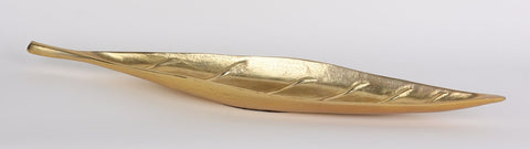 23''X5''X1.25''
DÉCOR ASSIETTE FEUILLE D'OR