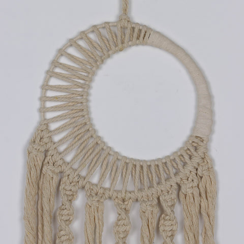 8*26‘’Hand-Knitted Rope Wall Decor