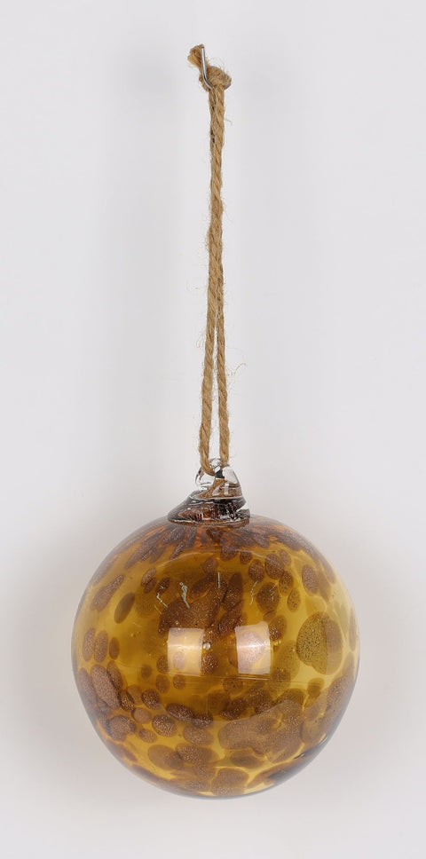 4''X4.5'' Glass Ornament