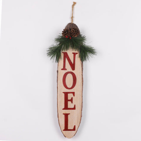 4.75*2.75*21'' Christmas Hanging Décor - Noel