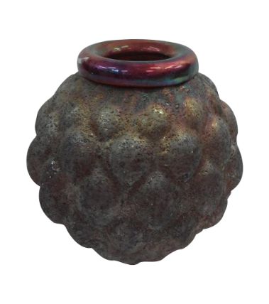 Vase art décor 6.75''x6.75''