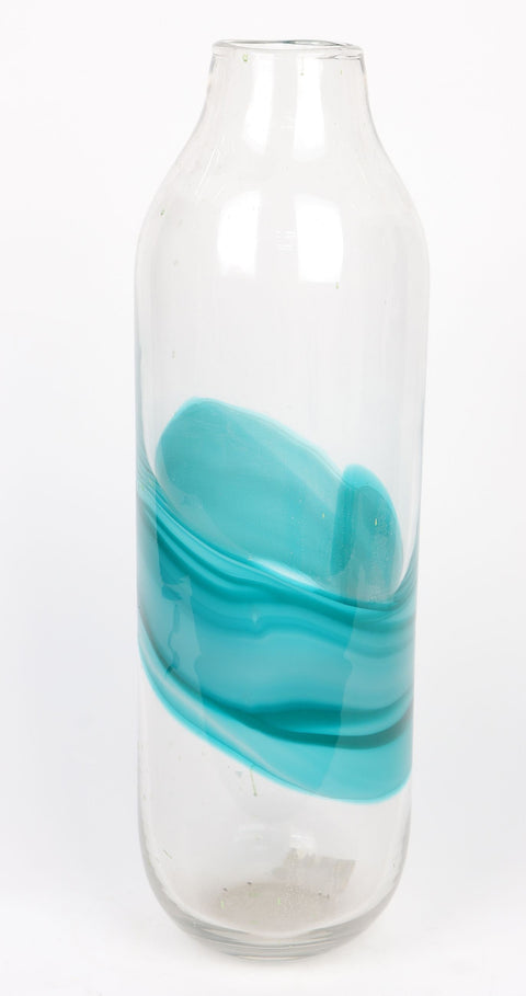 5.25''x18'' Glass Vase