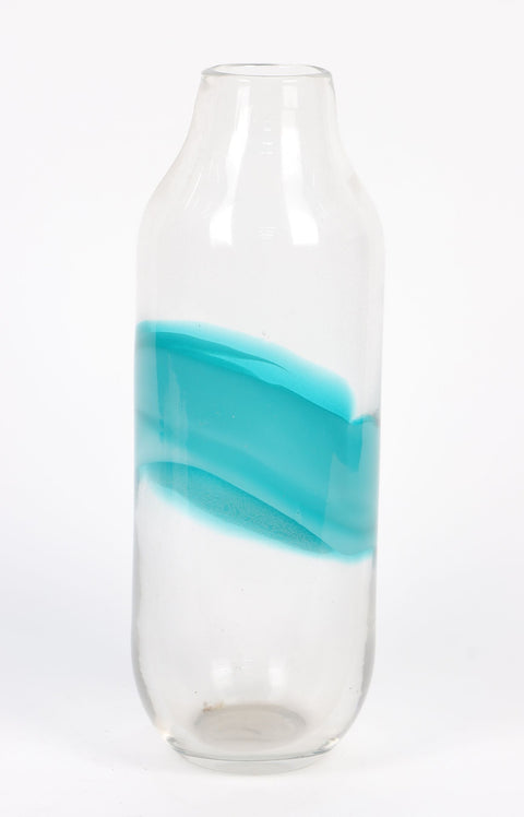 Ocean Transparent Classical Vase décor 4.5"L x13.37"H