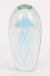 3''x6.5'' Glass jellyfish paperweight