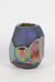 Iridescent vase cup 4"W x 3.75"L x 4.75"H