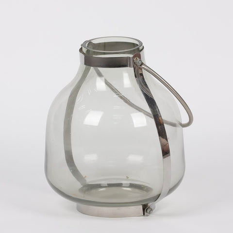 9.5In Hanging Glass Pot Décor