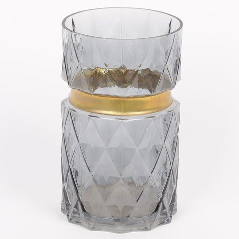 4.625*8'' Glass Vase Décor