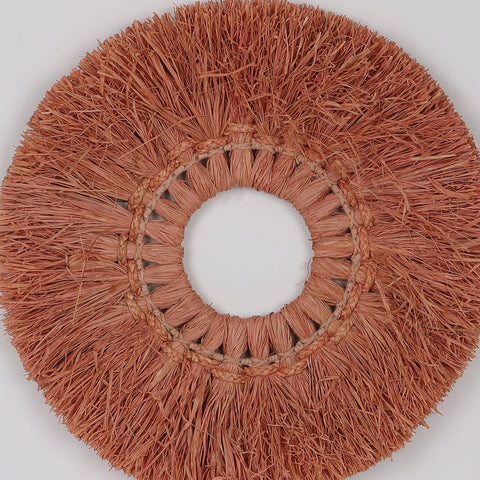 18‘’Hemp Rope Woven Straw Wall Décor