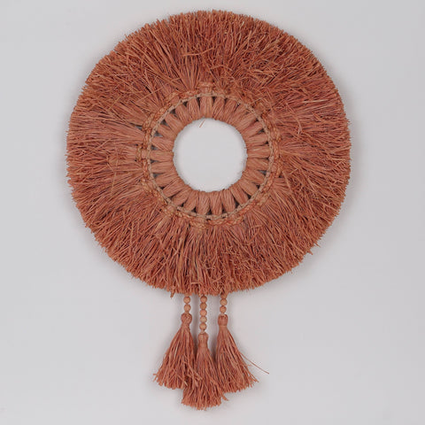 18‘’Hemp Rope Woven Straw Wall Décor