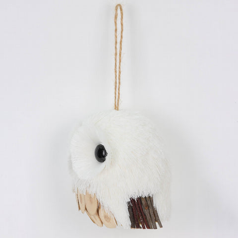 3*3.5 Inch White Owl Ornament