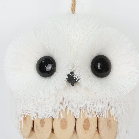 3*3.5 Inch White Owl Ornament