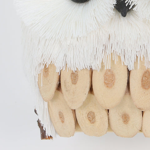 3*3.5 Inch White Owl Ornament