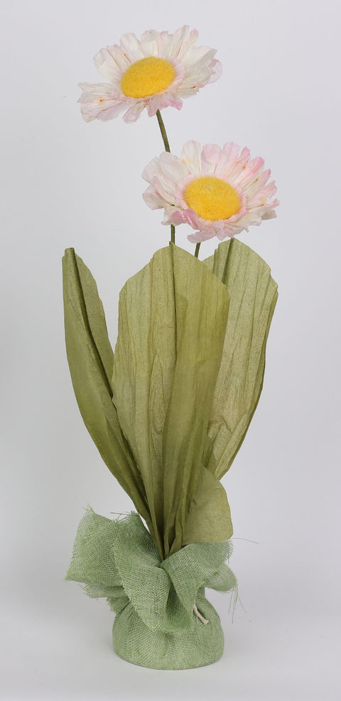 DÉCOR FLORAL EN PAPIER TEINTÉ DE 4,25 * 24 POUCES