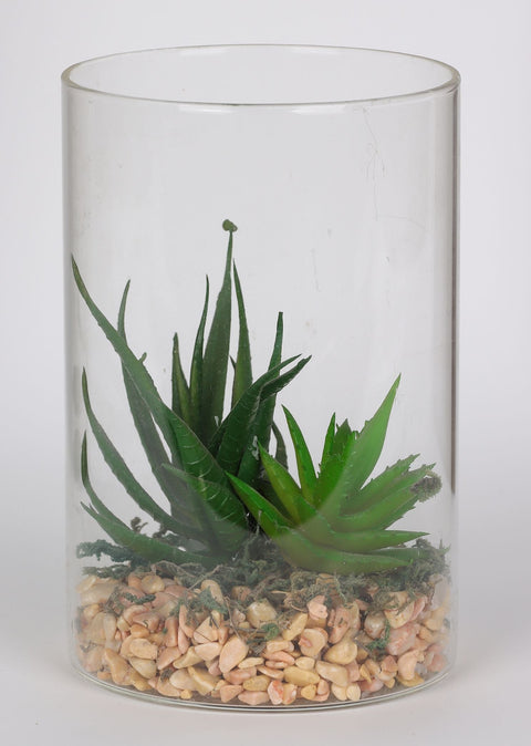 3.875*6''Greenery Succulent Arrangement Décor