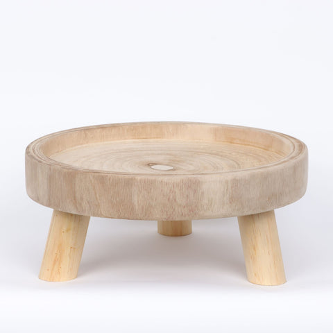 Plateau en bois 12X12X5"