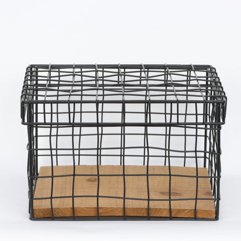 8.5X8.5X5.25” Metal Container