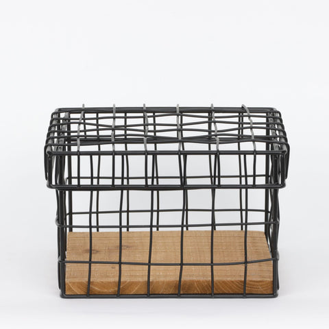 6.5X6.5X4” Metal Container