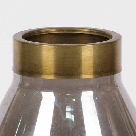 12In Glass Vase