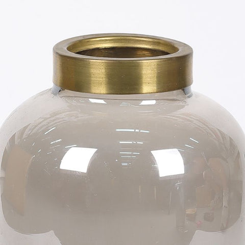 10.75In Glass Vase