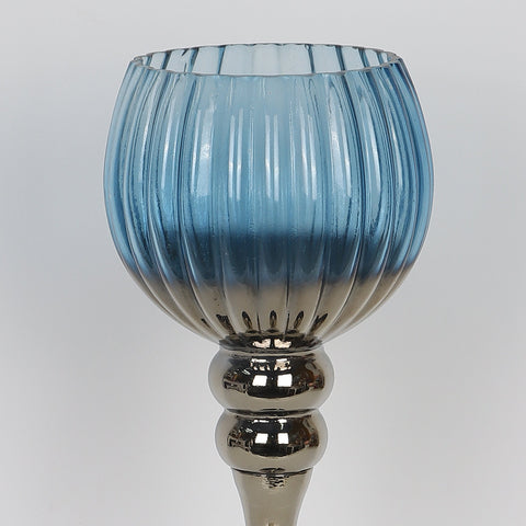 5.0*13.75‘’Blue Candle Holder