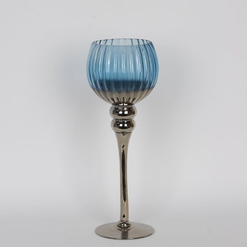 5.0*13.75‘’Blue Candle Holder