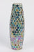 Mosaic Glass Vase décor 4"L x12"H