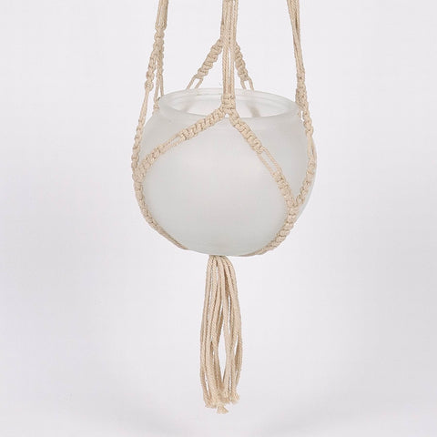 31In Glass Pot Hanging Decor